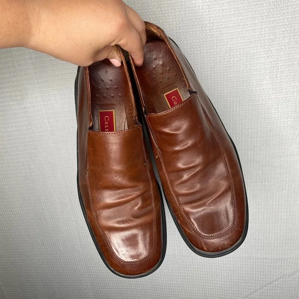 Cole Haan | Brown Leather Mens‎ Dress Shoes 10